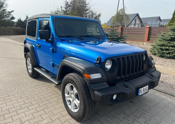 Jeep Wrangler cena 166000 przebieg: 23468, rok produkcji 2022 z Lidzbark małe 92